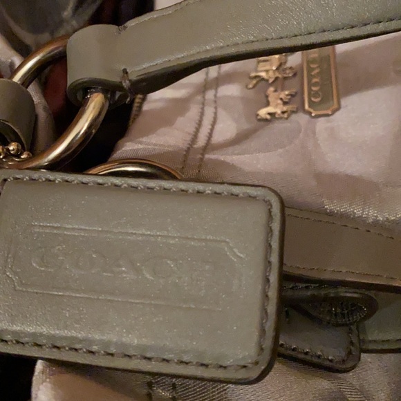 Silver Coach tote - Picture 7 of 13
